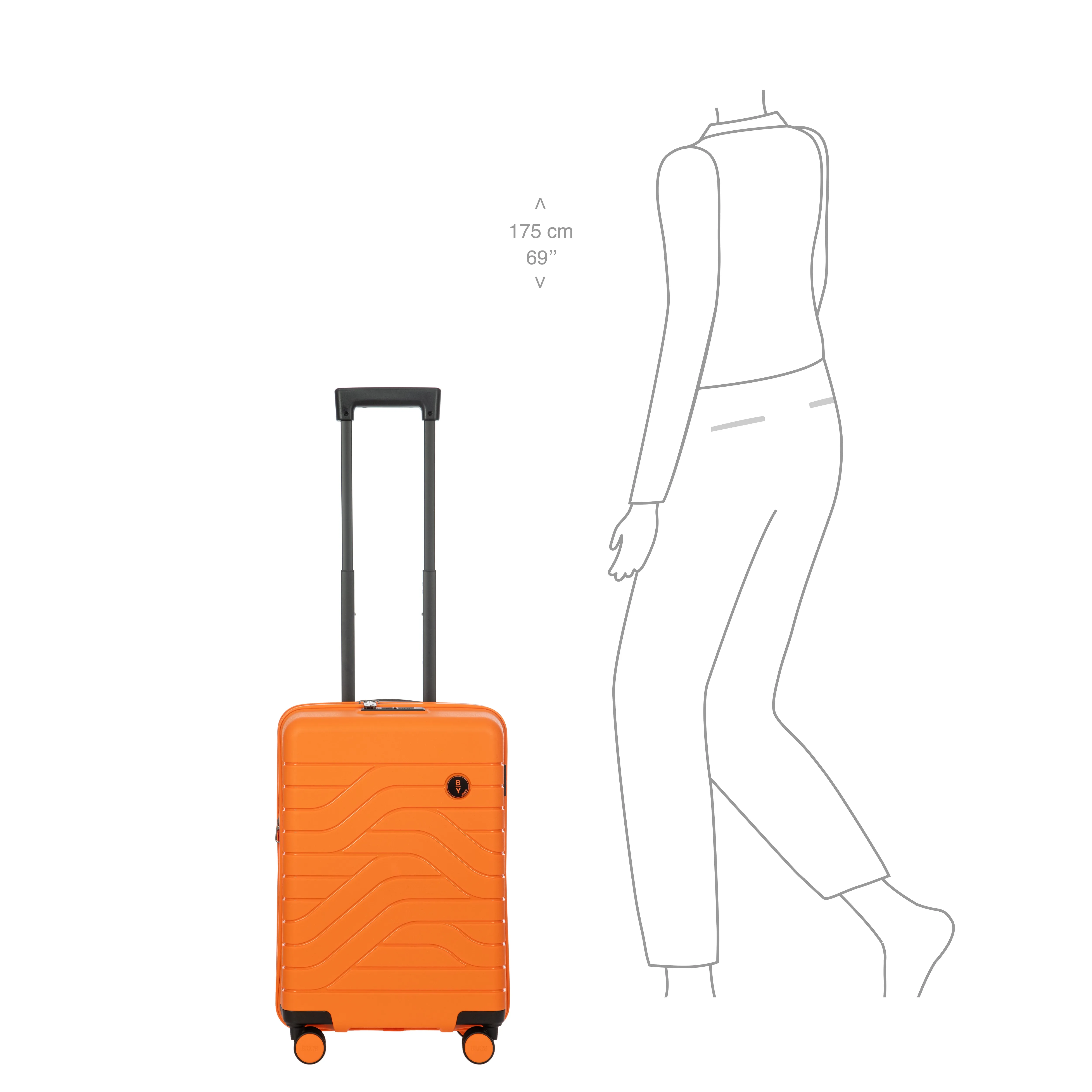 B|Y ULISSE 21" EXPANDABLE SPINNER // Orange
