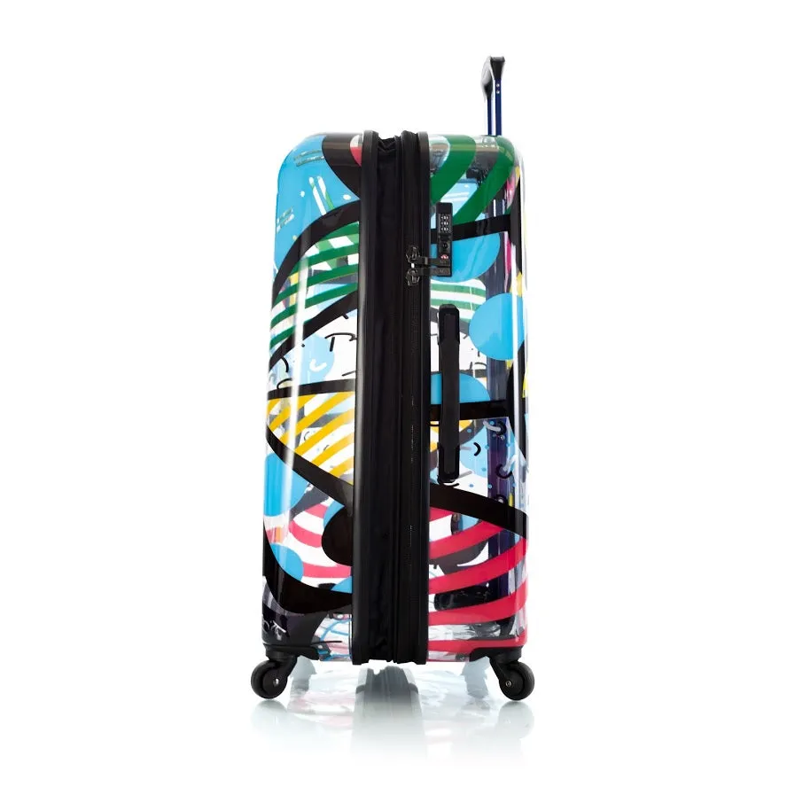 Heys Britto Butterfly Transparent 3pc Spinner Luggage Set