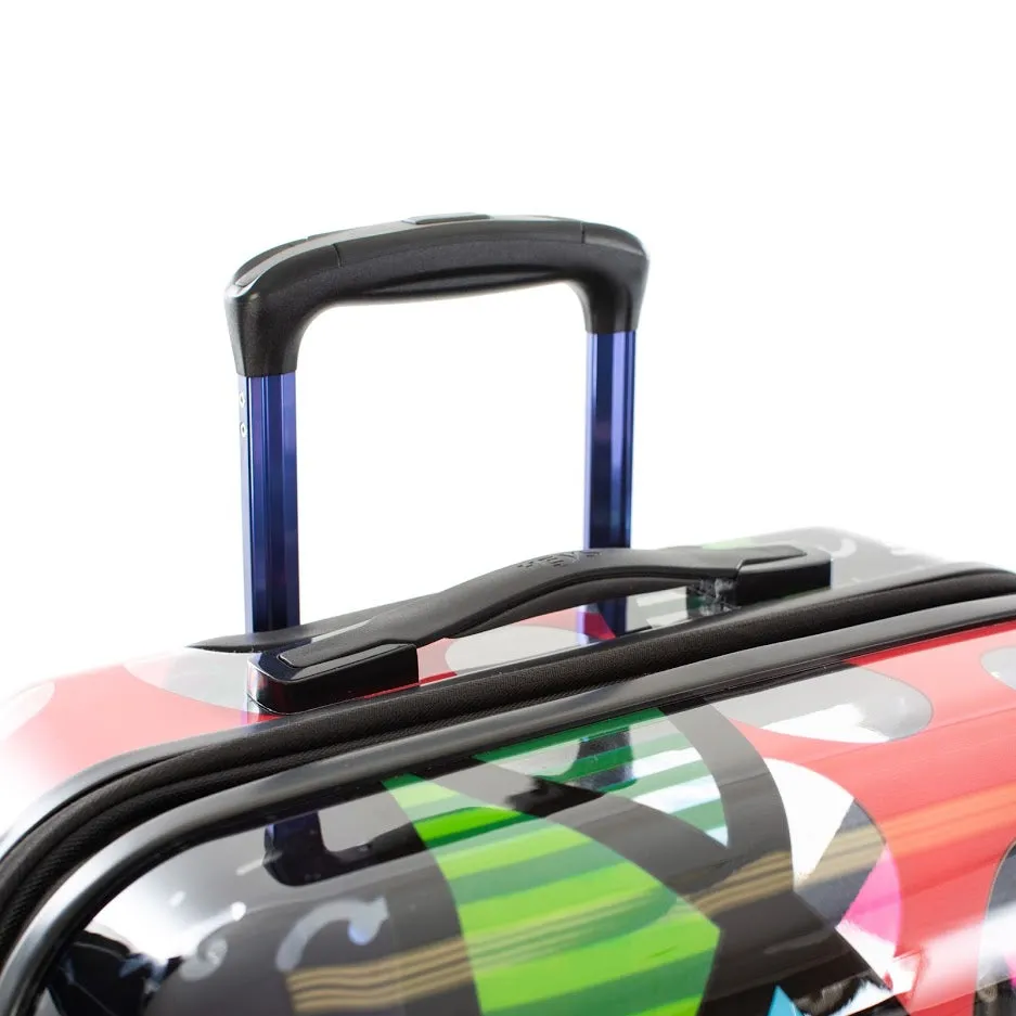 Heys Britto Butterfly Transparent 3pc Spinner Luggage Set