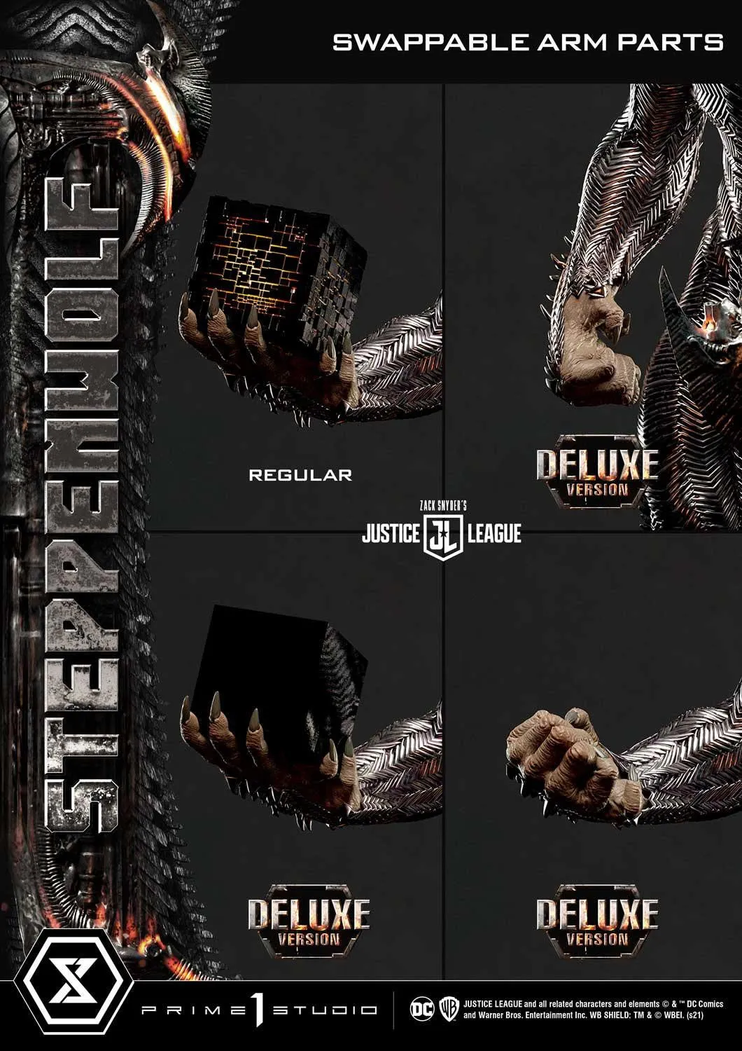 PRIME 1 STUDIO STEPPENWOLF ZACK SNYDER'S JUSTICE LEAGUE (DELUXE BONUS EDITION) 1/3 MMJL-09DXS