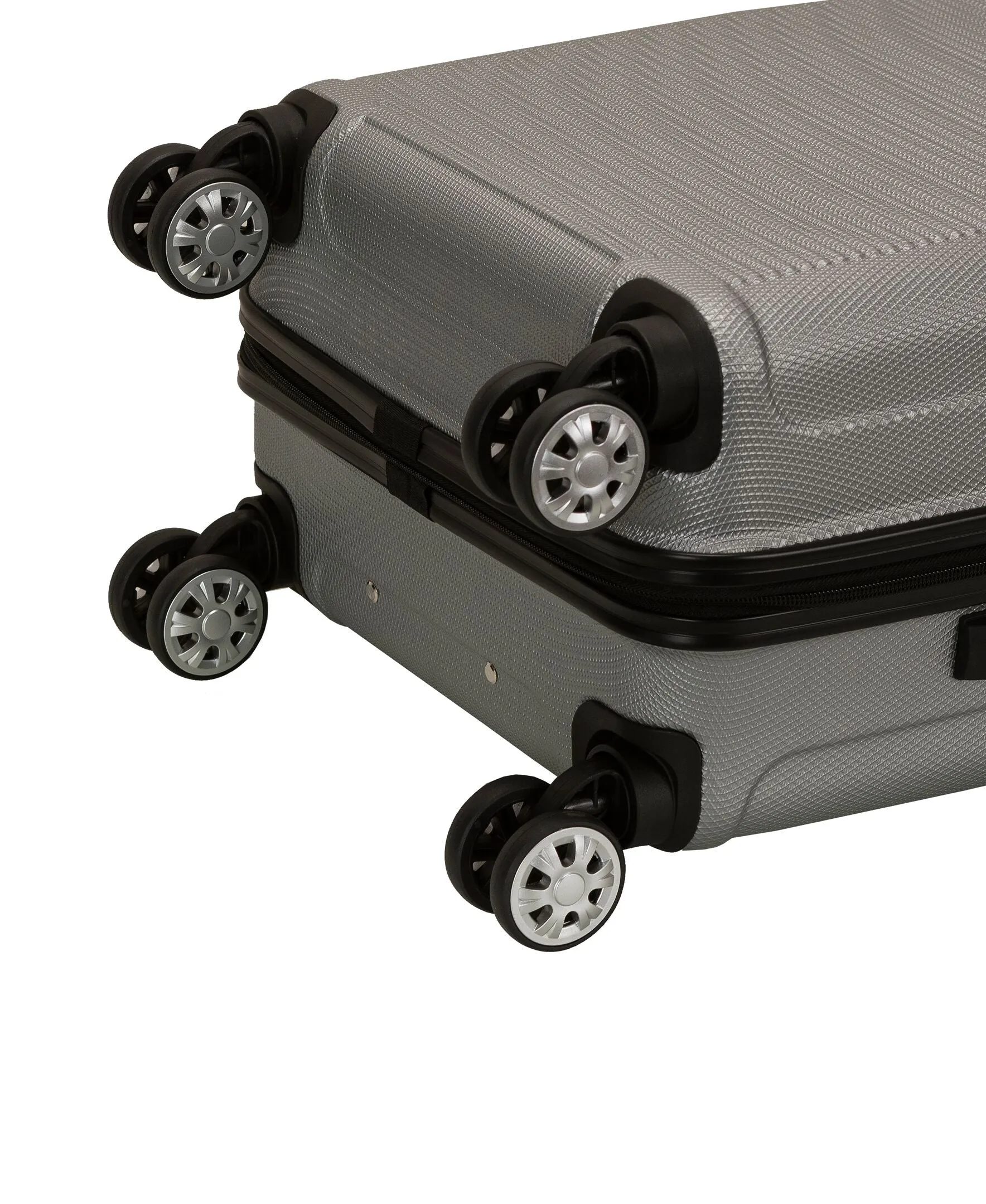 Rockland Skyline 3Pc Non Expandable Luggage Set